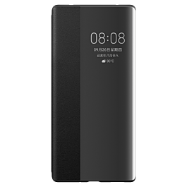 Huawei Mate 30 Pro Case - Official Smart View Flip Leather Case