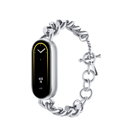 Bracelet Nylon Gittos Compatible Xiaomi Mi Band 9 Et 8 – Taille Réglable 140-210 Mm, Plusieurs Couleurs, Doux Et Durable