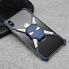 oatsbasf creative metal bumper case for iphone xs max