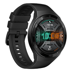 Huawei Watch GT 2e Sport 46mm Smartwatch - Black - DigiLand