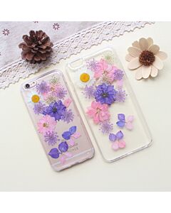 Dried Flower Flexible Soft TPU Case for iPhone X