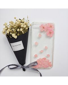Real Dried Flower Soft TPU Frame and Hard PC Case