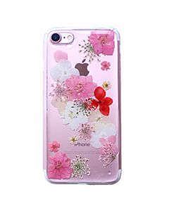 TPU Real Dried Flower Case for iPhone X