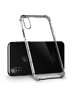 Clear Soft TPU Case with 4 Corners Full Strengthen Protection For iPhone X