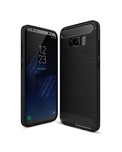 Protective Wiredrawing Carbon Fiber TPU Case