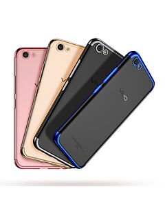Electroplating Protective Soft TPU Case for Vivo X20 or X20 Plus