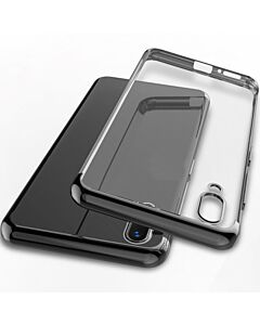 Laser Carving Electroplating Soft TPU Case for Vivo X21 