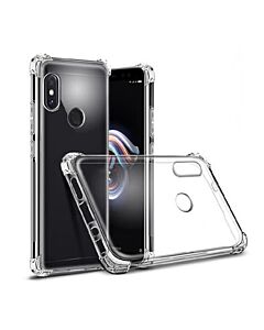 Transparent Soft TPU Case with 4 Corners Shock Absorption Bumpers For Vivo X21