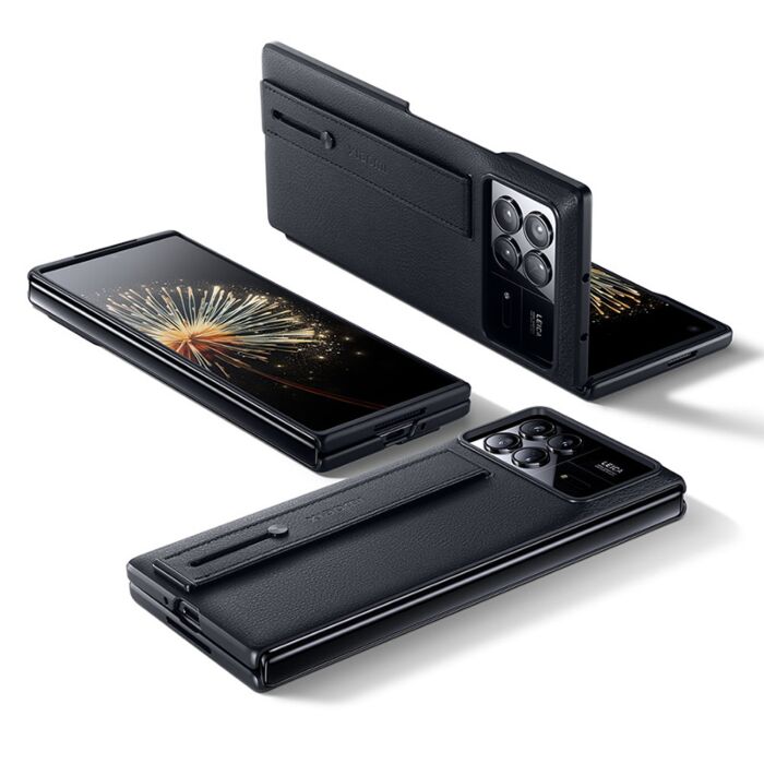 Dedux Custodia per Xiaomi Redmi 15 5G Cover Antiurto Portafoglio Magnetica Flip Pelle Sintetica RFID Blocco Tasca Carte Portacellulare Cavalletto Flip Caso. Nero