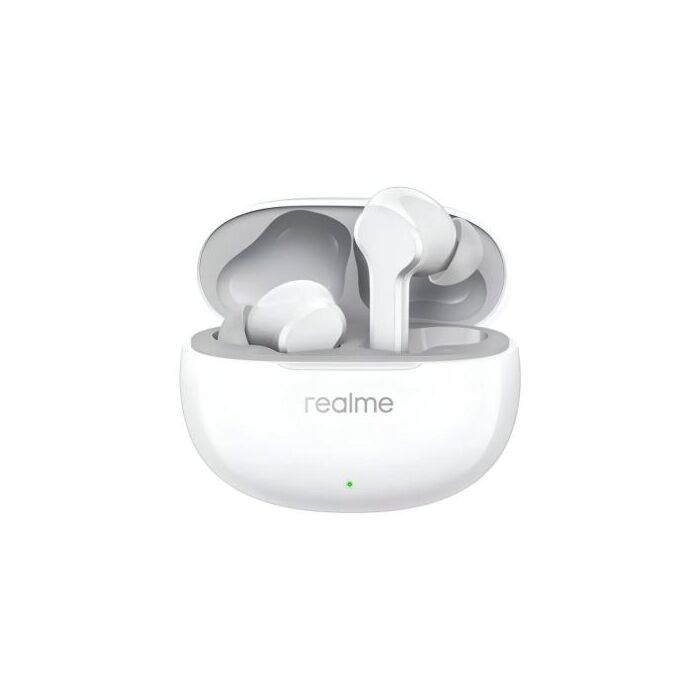 Cuffie Bluetooth Realme T110 - Colore Bianco, Connettività Bluetooth 5.4, Auricolari Wireless