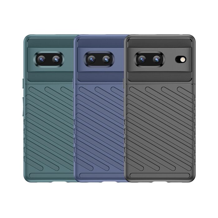 Custodia Moex Agility Case Per Google Pixel 7 Pro, Con Passante Per Cintura E Moschettone, Nylon Robusto, Nero - Protezione Completa Per Esterni E Lavoro