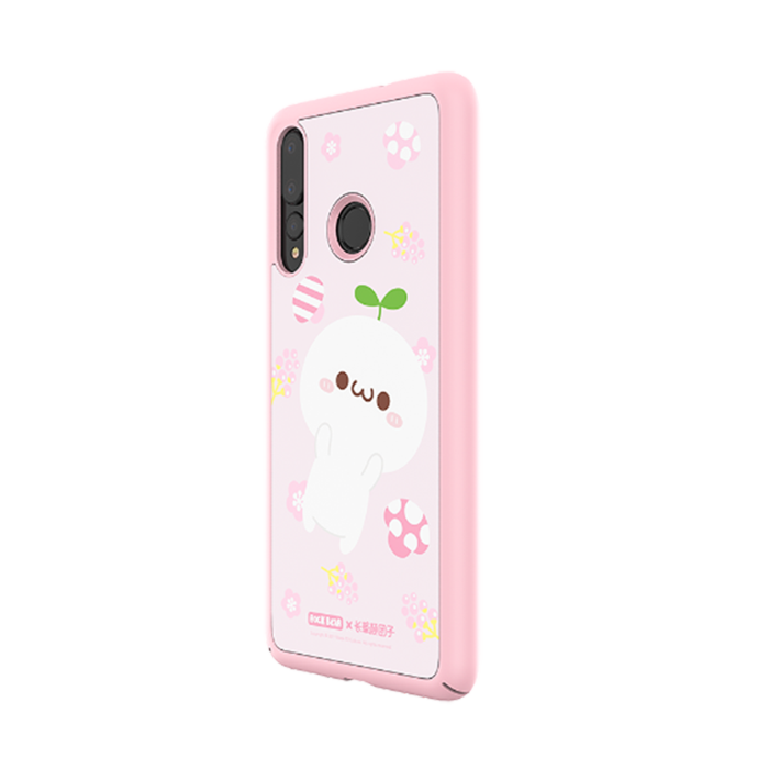 Cover Trasparente Per Huawei Nova 4 – Silicone TPU Morbido Con Stampa Farfalla Blu, Antiurto