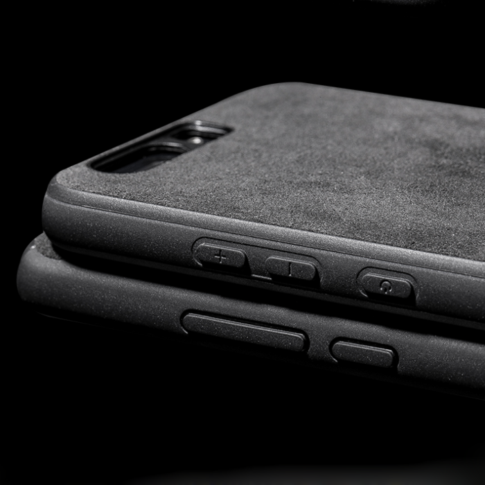 UNVSUAT Luxury Alcantara Case with Soft TPU Frame and Hard PC For