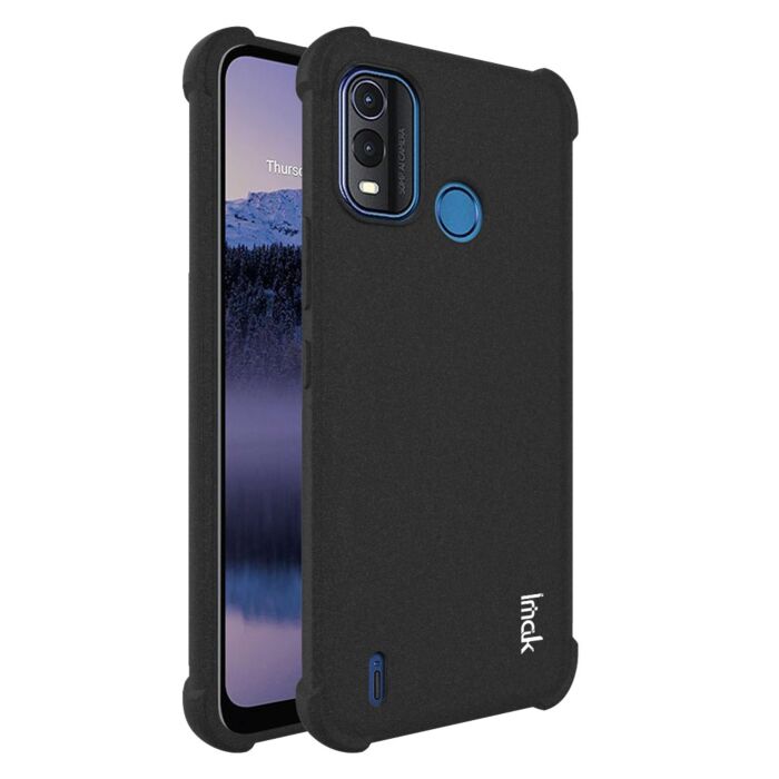 DQG Custodia Sottile In Silicone TPU Per Nokia G11 Plus – Morbida, Antiurto, Colore Nero