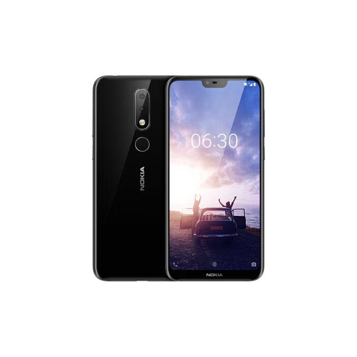 スマートフォン本体 Nokia X6 (6 Plus) Black 4G 64G Original Unlocked Nokia 6.1 Plus(Nokia X6) 4+64GB Dual Sim