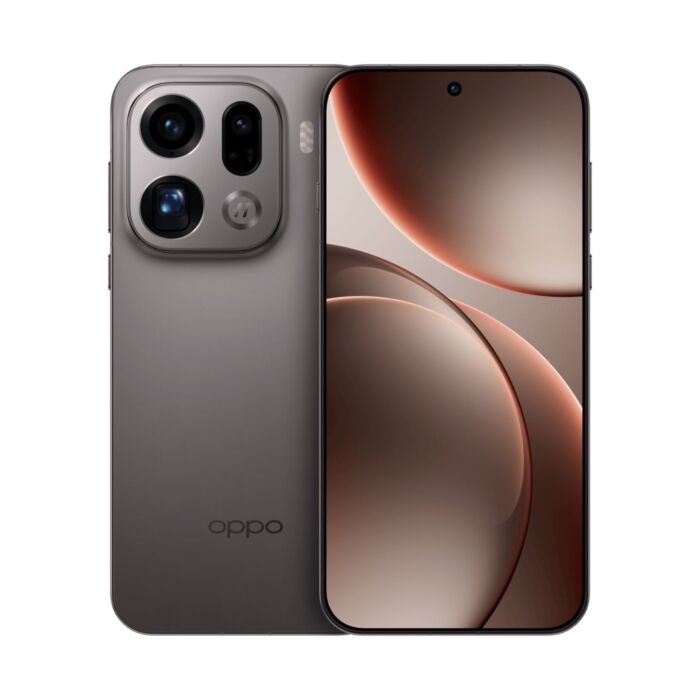 OPPO Find X9 Pro in Space Titanium
