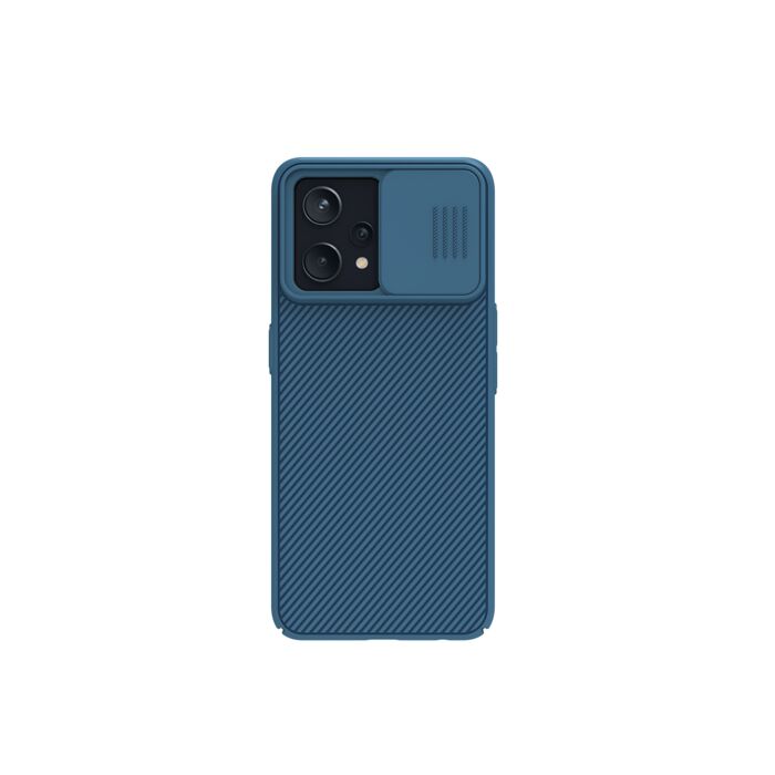 DESSEN Cover per Realme 9 Pro 5G - Silicone Custodia Antiurto Protezione Fotocamera Case Sottile e Morbida TPU Bumper Antishock Anti-Impronte, Blu Chiaro