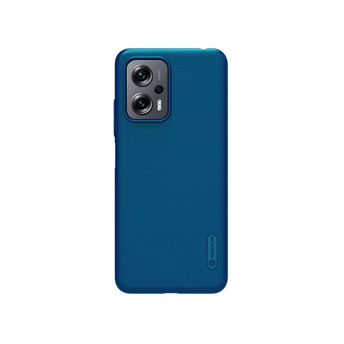 GOGME Cover per Xiaomi Poco F4 GT, in Gradiente Color TPU Case Cover, Angoli Rinforzati Custodia Protettiva Trasparente Antiurto Morbido Silicone Bumper (Blu/Rosa
