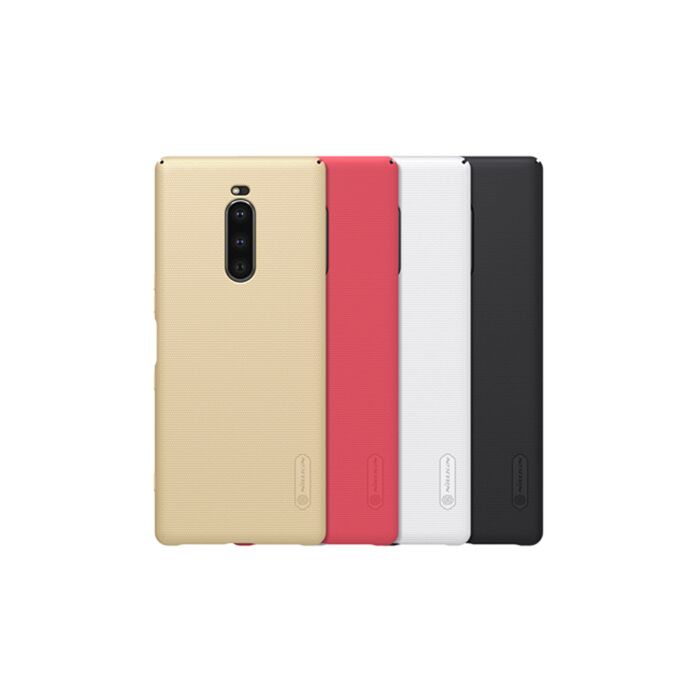 GOKEN Cover Per Sony Xperia 1 IV In TPU Silicone A Gradiente Blu/rosa, Antiscivolo E Antiurto