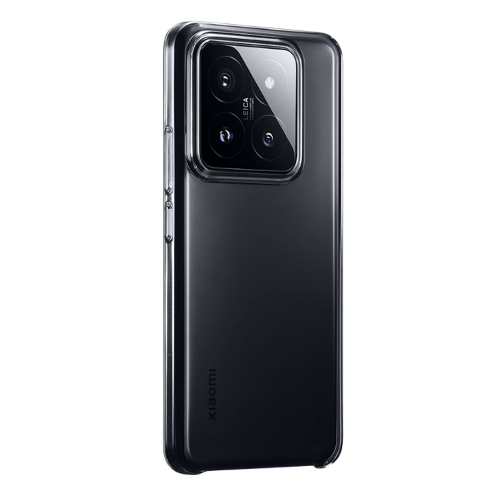 SineOrdo Custodia Ultra Sottile Per Xiaomi 14 5G | Cover Trasparente TPU Antigiallo | Protezione Anticaduta Con Bordi Rialzati