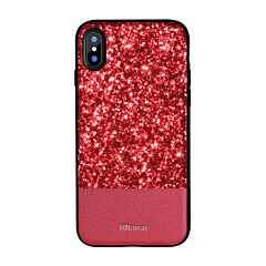 Protective PU and PC and TPU Bling Case for iPhone X
