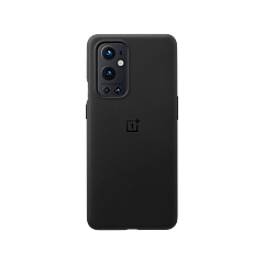 Official Protective Sandstone Bumper Case for OnePlus 9 Pro-Black