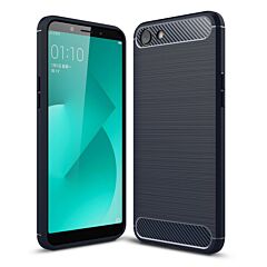 Protective Carbon Fiber Wiredrawing Soft TPU Full Case