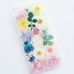 real dried flower case