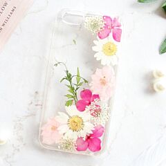 real dried flower case