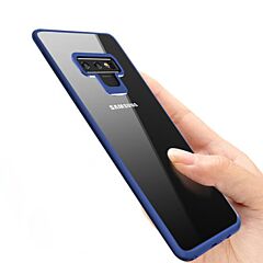 Shockproof Soft TPU Frame and Clear Hard PC Panel Case