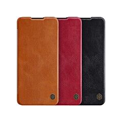 NILLKIN Luxury Protective Flip Leather Case for Samsung Galaxy A42 5G