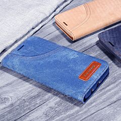 Luxury Protective PU Denim Pattern Case for Samsung Galaxy S7