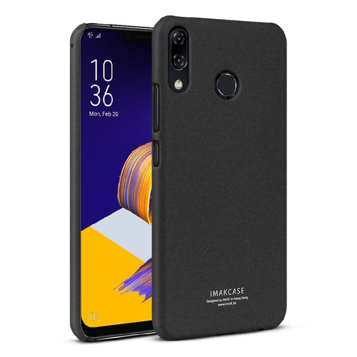 imak protective matte hard pc case with removable ring stand for asus zenfone 5z