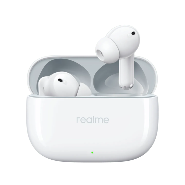 Realme Buds T300 Blanco - Cancelación Activa del Ruido de hasta 30 dB - 40  horas de autonomía