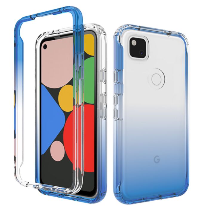 For Google Pixel 4A Case Shockproof Soft Silicone Thin TPU Protective Cover 
