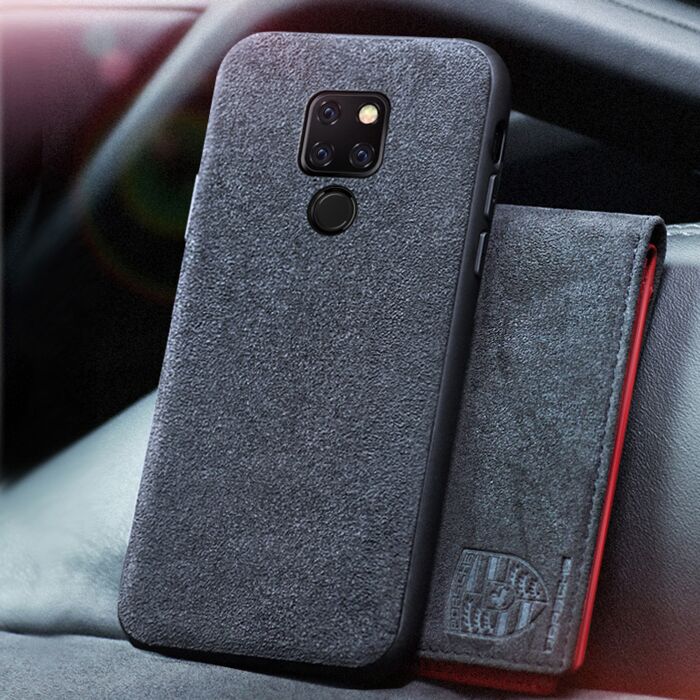 juai luxury protective alcantara case for huawei mate 20