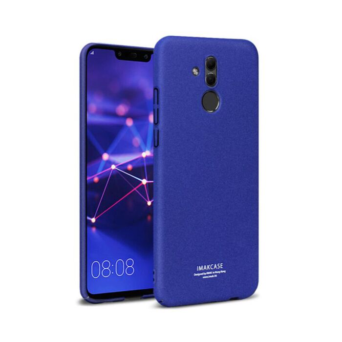 imak protective matte hard pc case with removable ring stand for huawei mate 20 lite