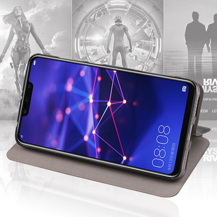 mofi classic protective flip leather stand case for huawei mate 20 lite maimang 7