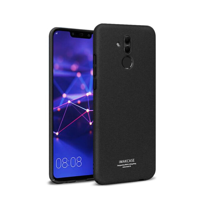 imak protective matte hard pc case with removable ring stand for huawei mate 20 lite