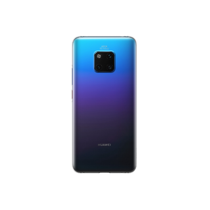 official protective soft tpu case for huawei mate 20 pro clear grey
