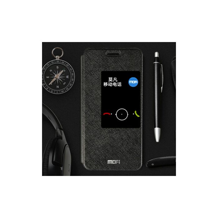 Huawei Mate 20 X Case Mofi Protective Flip Leather Stand Case