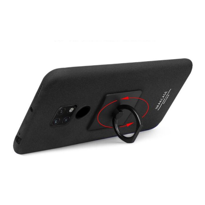 imak protective matte hard pc case with removable ring stand for huawei mate 20 x