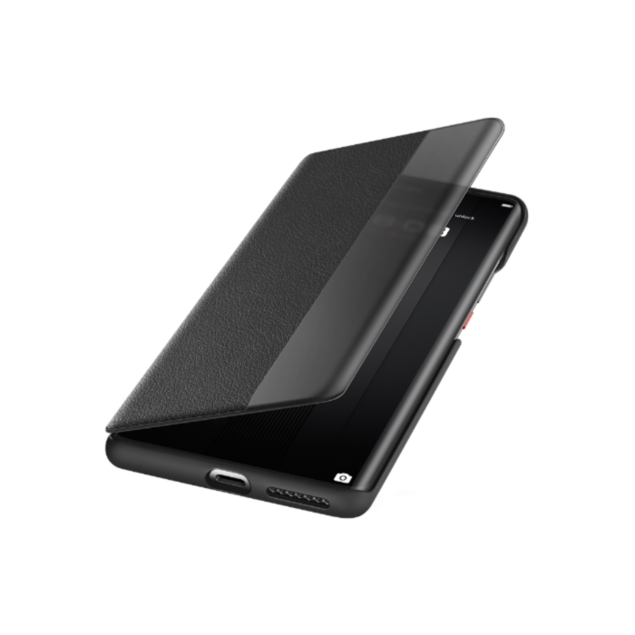 official smart view flip leather case for huawei mate 40 rs porsche design