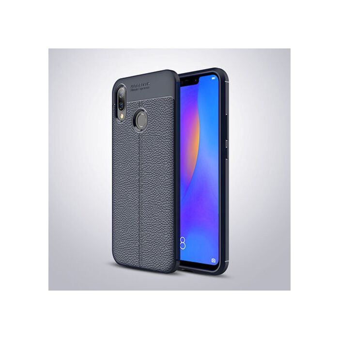 jlk protective litchi pattern pu case for huawei nova 3i p smart