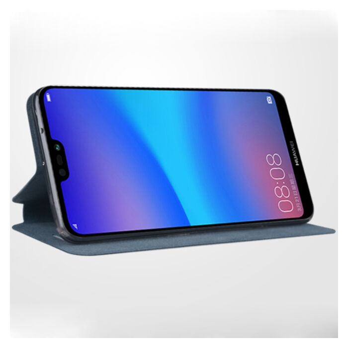 mofi shockproof matte flip leather stand case with silicone cover for huawei p20 lite nova 3e