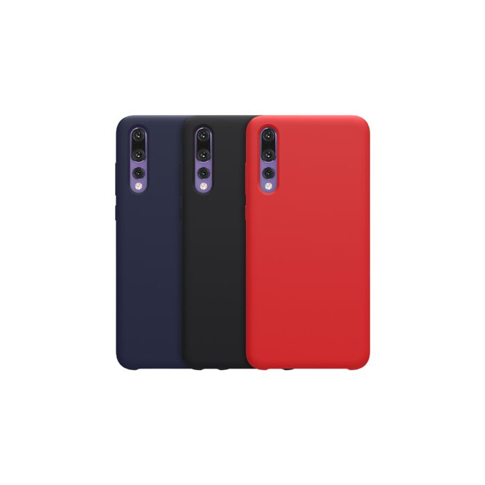 Nillkin Protective Flex Pure Liquid Silicone Case With Microfiber Lining For Huawei P20 Pro