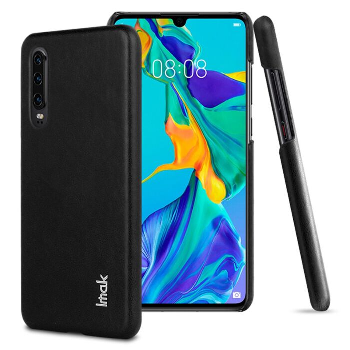 imak protective leather case for huawei p30
