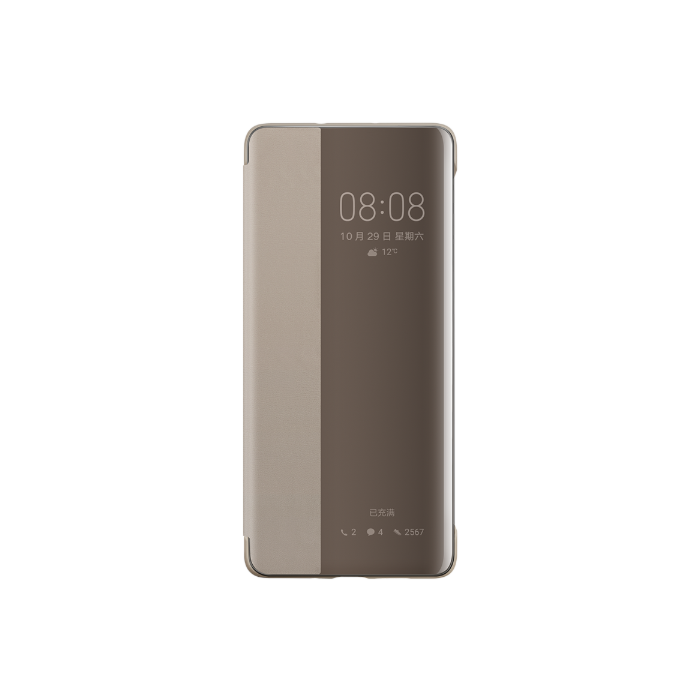 official smart view flip leather case for huawei p30 pro