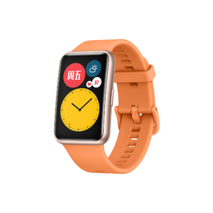 Huawei smart watch orange on sale
