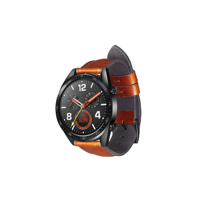 strapbox leather wrist strap for huawei watch gt